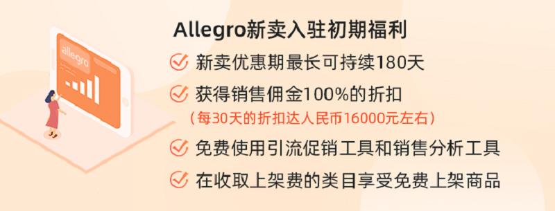 Allegro入駐福利